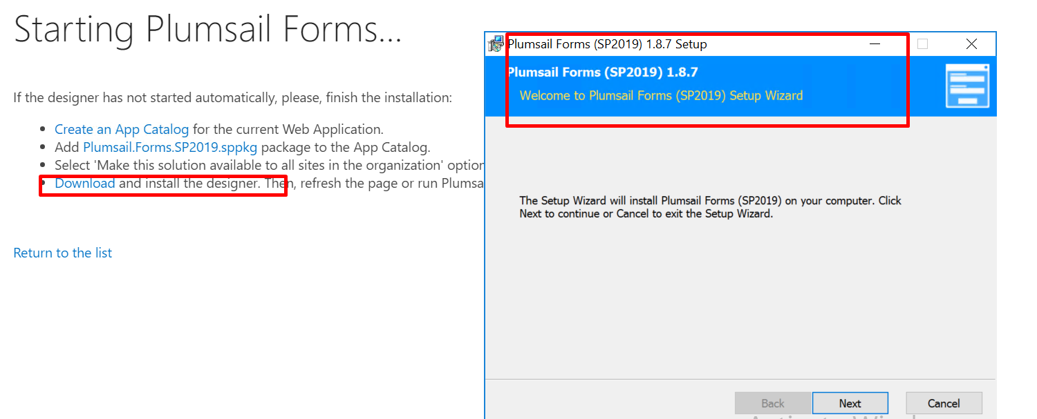 I Am Using SharePoint 2019 And Plumsail Forms But Getting Lot Of Error