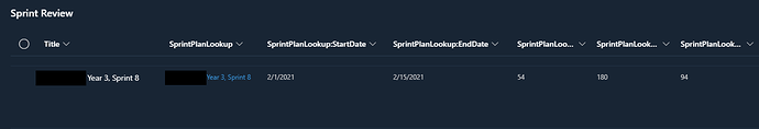 LookupDataProperlyInList