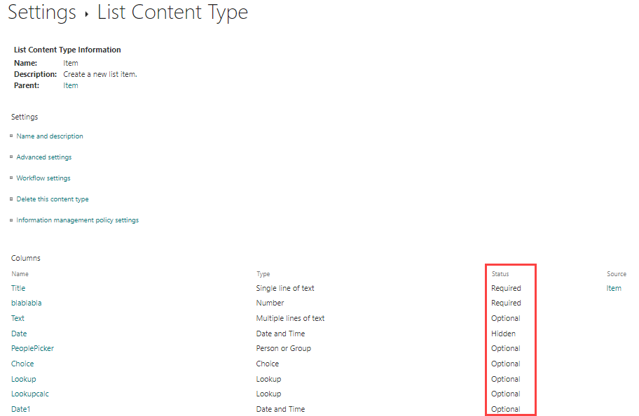 List of SharePoint Fields incomplete : some fields are missing [SOLVED ...